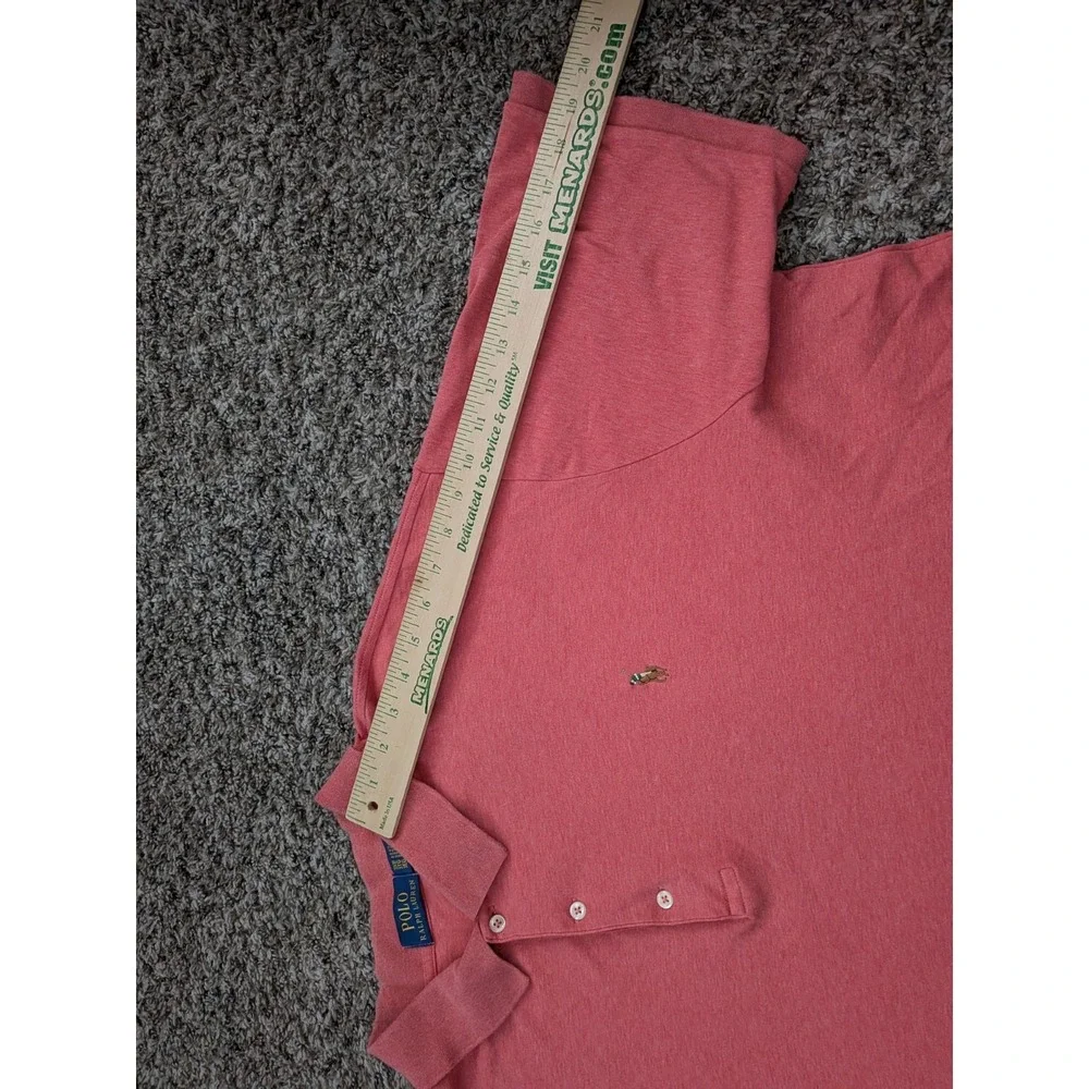 Polo Ralph Lauren Polo‎ Shirt Pony Logo Soft Red Mens 3XB